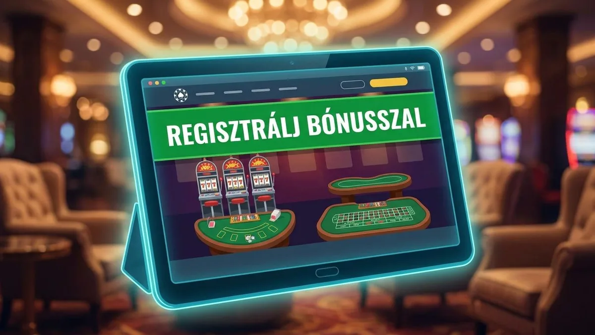 Regisztráció bónusszal